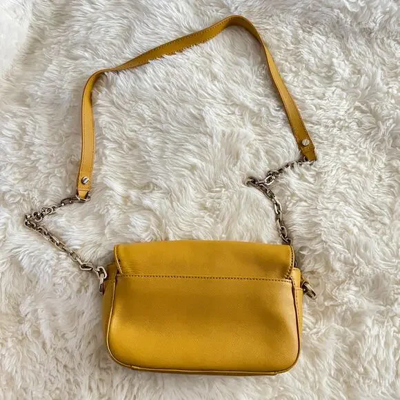 Tory Burch Yellow Mustard color crossbody - Picture 6 of 11